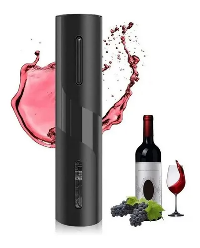 Abridor de Vinho Saca-Rolhas Elétrico Automático Wine Set