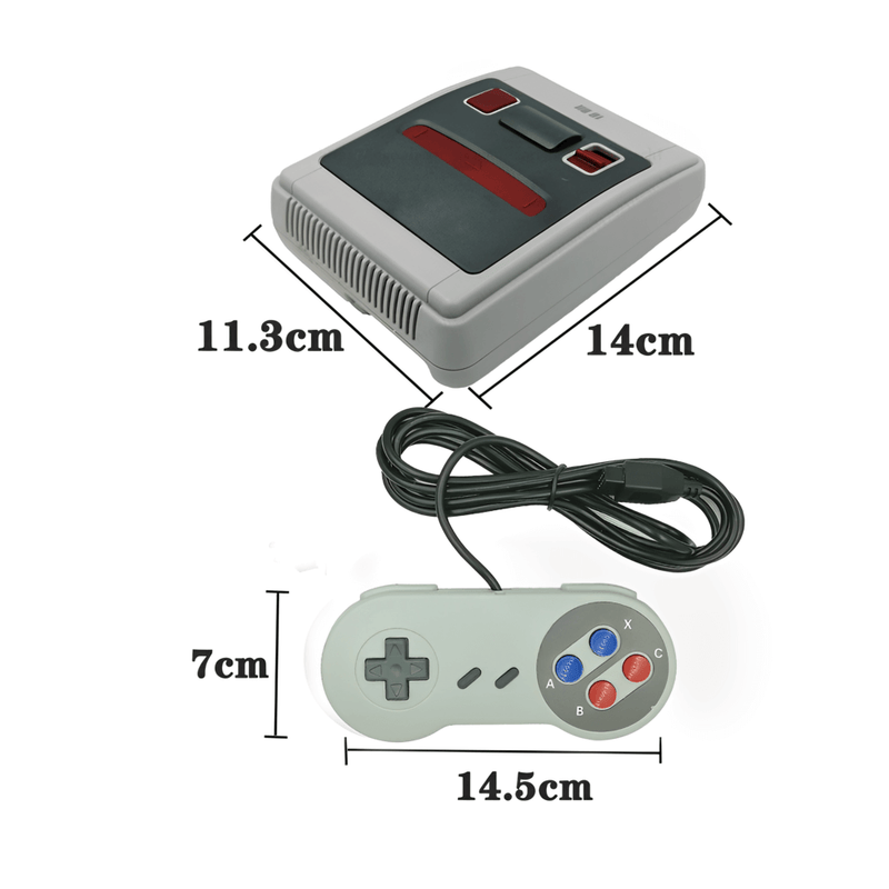 Video Game Portátil Retro Super Mini 16 Bits 167 Jogos 2 Controles